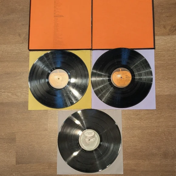 George Harrison All Things Must Pass Vinyl LP Box Set 3LP 1970 Apple Vintage VTG - Picture 3 of 5